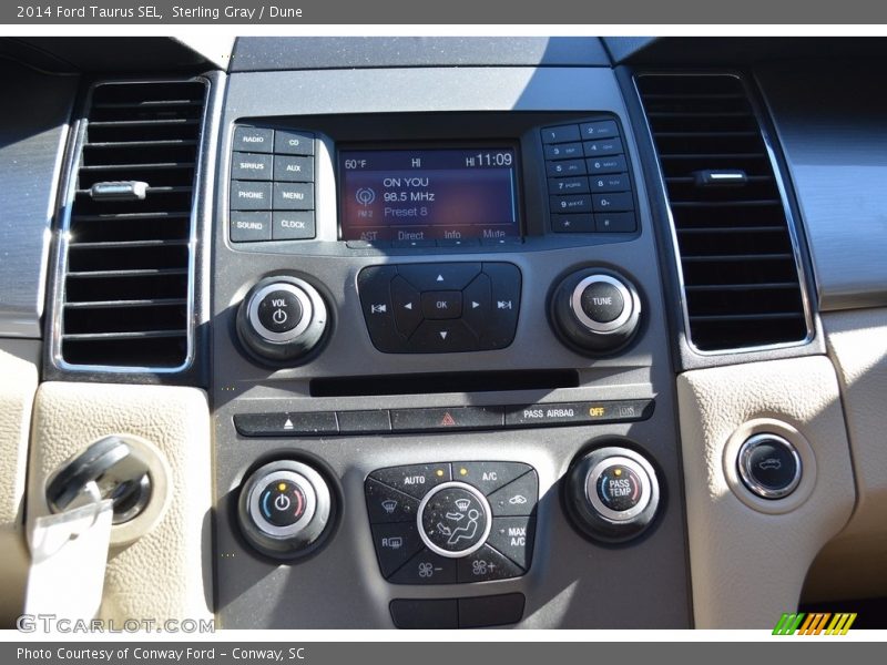 Sterling Gray / Dune 2014 Ford Taurus SEL