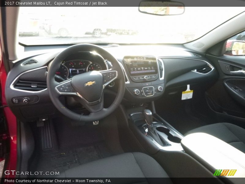 Cajun Red Tintcoat / Jet Black 2017 Chevrolet Malibu LT