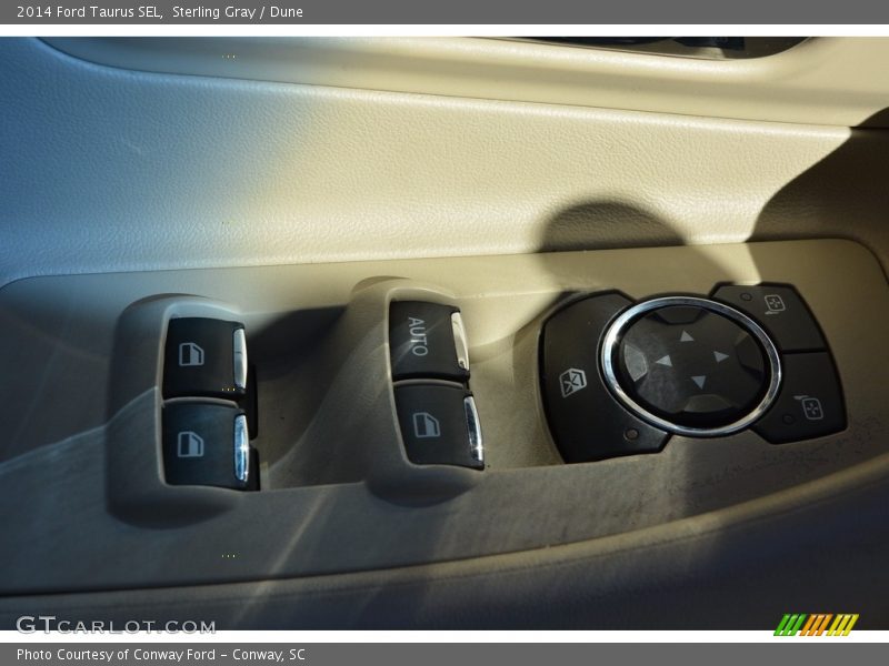 Sterling Gray / Dune 2014 Ford Taurus SEL