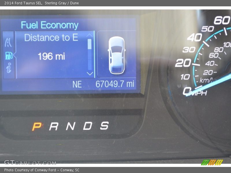 Sterling Gray / Dune 2014 Ford Taurus SEL