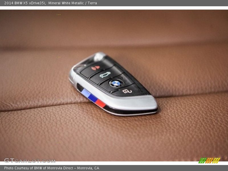 Mineral White Metallic / Terra 2014 BMW X5 xDrive35i