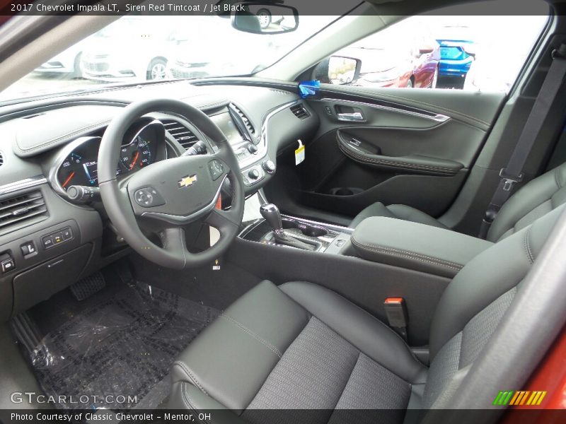Siren Red Tintcoat / Jet Black 2017 Chevrolet Impala LT