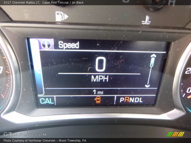 Cajun Red Tintcoat / Jet Black 2017 Chevrolet Malibu LT