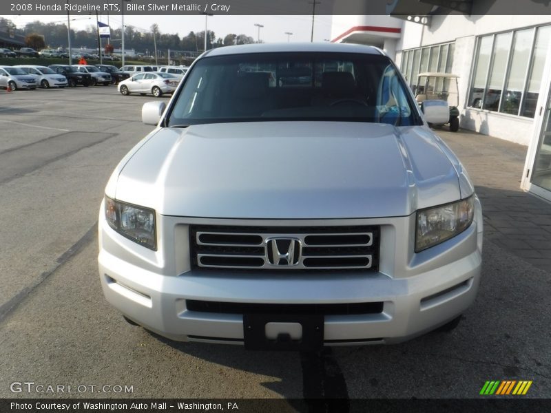 Billet Silver Metallic / Gray 2008 Honda Ridgeline RTS