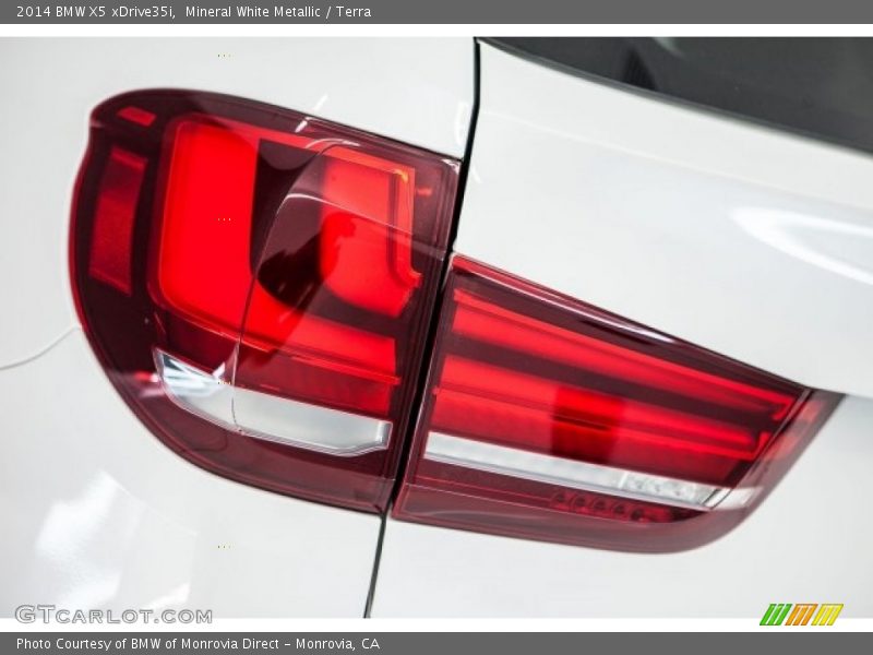 Mineral White Metallic / Terra 2014 BMW X5 xDrive35i
