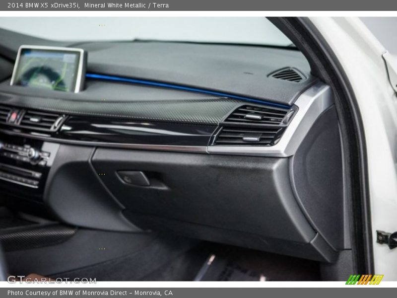 Mineral White Metallic / Terra 2014 BMW X5 xDrive35i