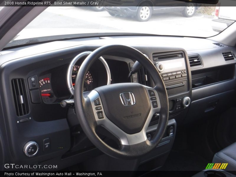 Billet Silver Metallic / Gray 2008 Honda Ridgeline RTS