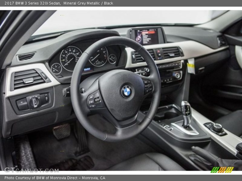  2017 3 Series 320i Sedan Black Interior