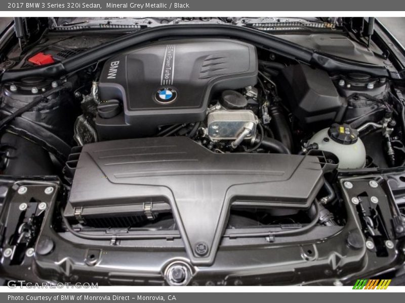  2017 3 Series 320i Sedan Engine - 2.0 Liter DI TwinPower Turbocharged DOHC 16-Valve VVT 4 Cylinder