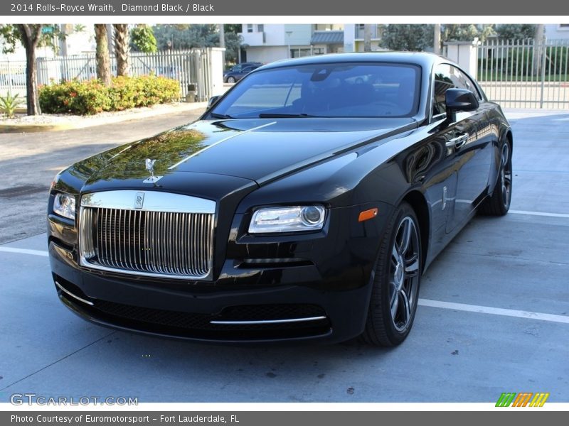 Diamond Black / Black 2014 Rolls-Royce Wraith