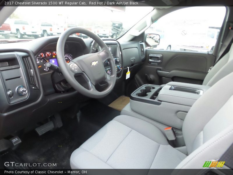  2017 Silverado 1500 WT Regular Cab Dark Ash/Jet Black Interior