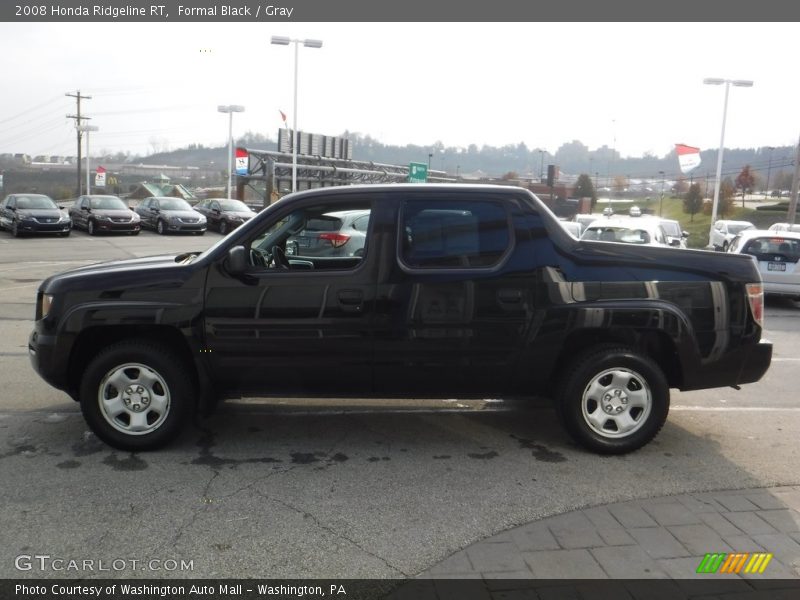 Formal Black / Gray 2008 Honda Ridgeline RT