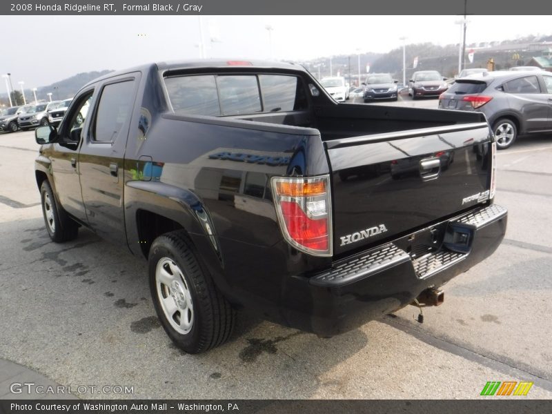 Formal Black / Gray 2008 Honda Ridgeline RT