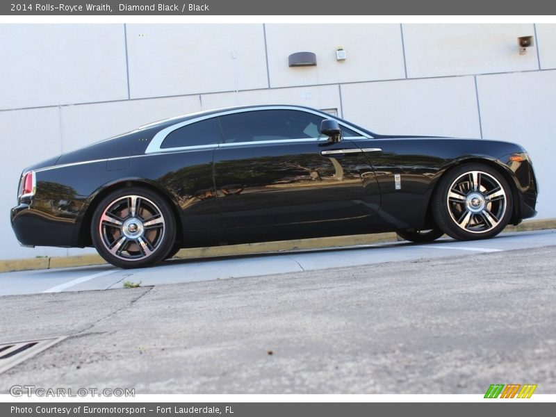 Diamond Black / Black 2014 Rolls-Royce Wraith