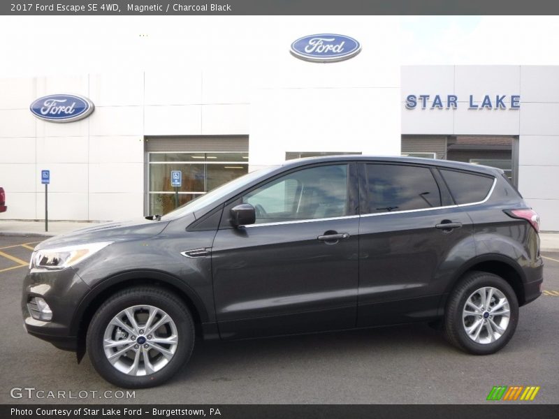 Magnetic / Charcoal Black 2017 Ford Escape SE 4WD