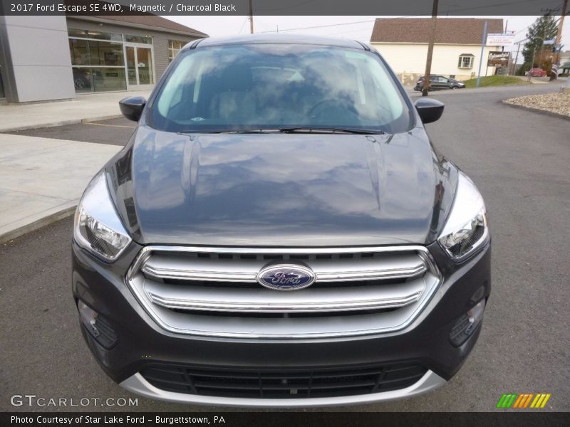 Magnetic / Charcoal Black 2017 Ford Escape SE 4WD
