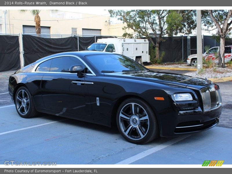 Diamond Black / Black 2014 Rolls-Royce Wraith
