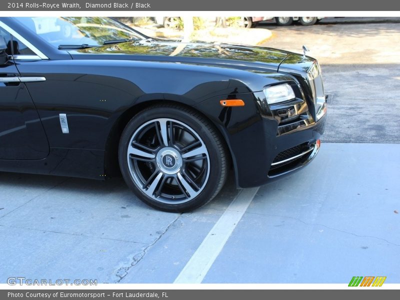 Diamond Black / Black 2014 Rolls-Royce Wraith
