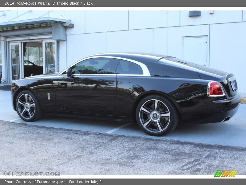 Diamond Black / Black 2014 Rolls-Royce Wraith