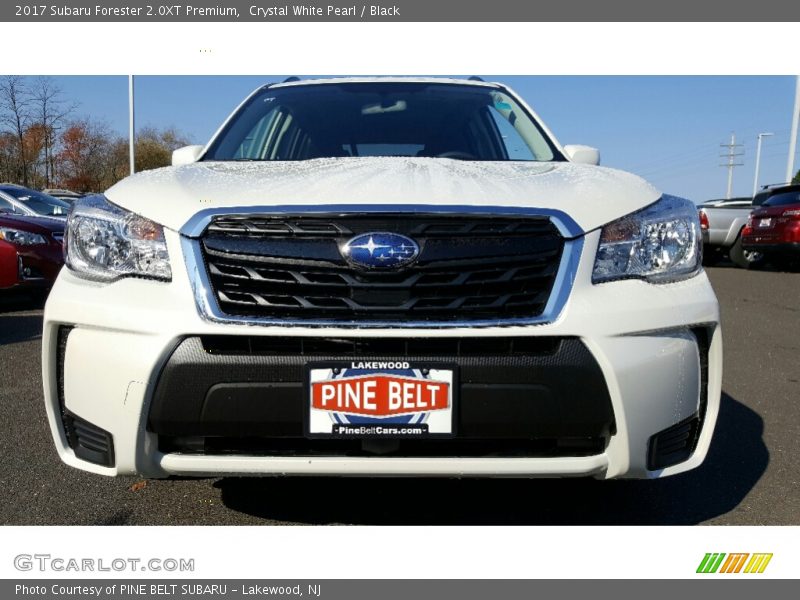 Crystal White Pearl / Black 2017 Subaru Forester 2.0XT Premium