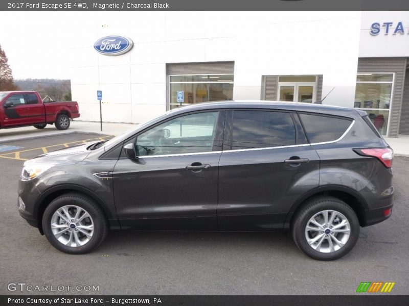 Magnetic / Charcoal Black 2017 Ford Escape SE 4WD
