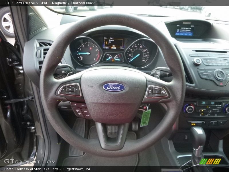 Magnetic / Charcoal Black 2017 Ford Escape SE 4WD