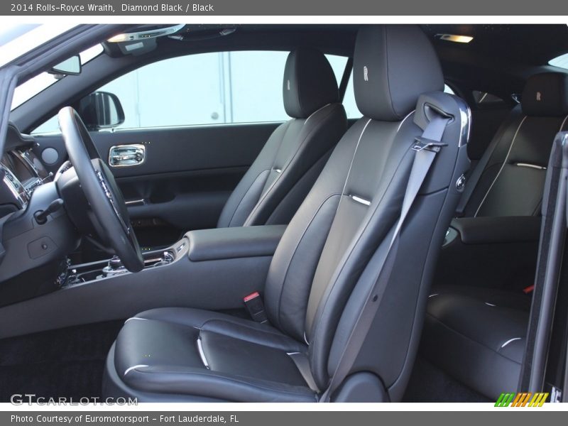 Diamond Black / Black 2014 Rolls-Royce Wraith