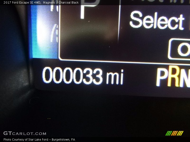 Magnetic / Charcoal Black 2017 Ford Escape SE 4WD