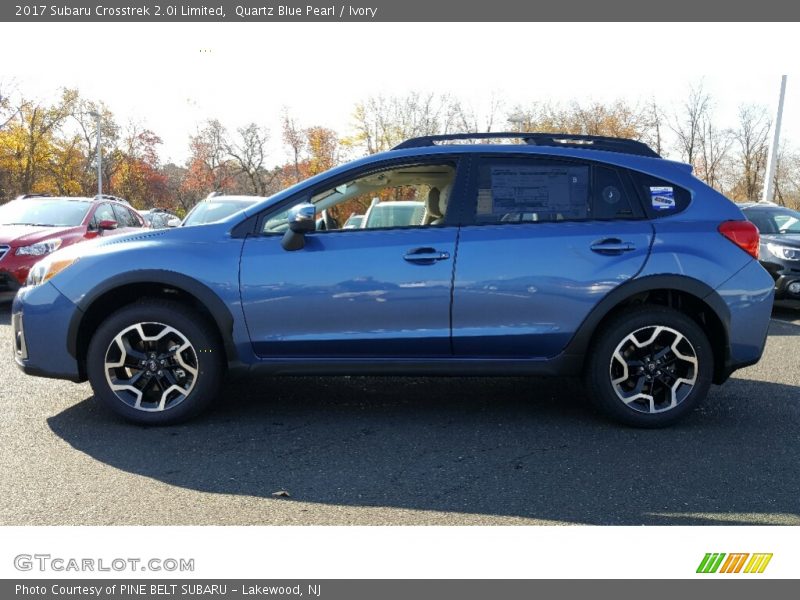 Quartz Blue Pearl / Ivory 2017 Subaru Crosstrek 2.0i Limited
