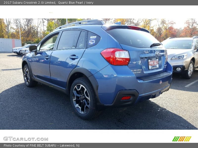 Quartz Blue Pearl / Ivory 2017 Subaru Crosstrek 2.0i Limited
