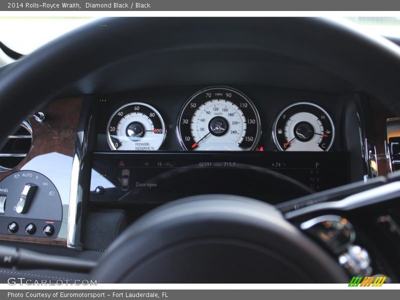  2014 Wraith   Gauges