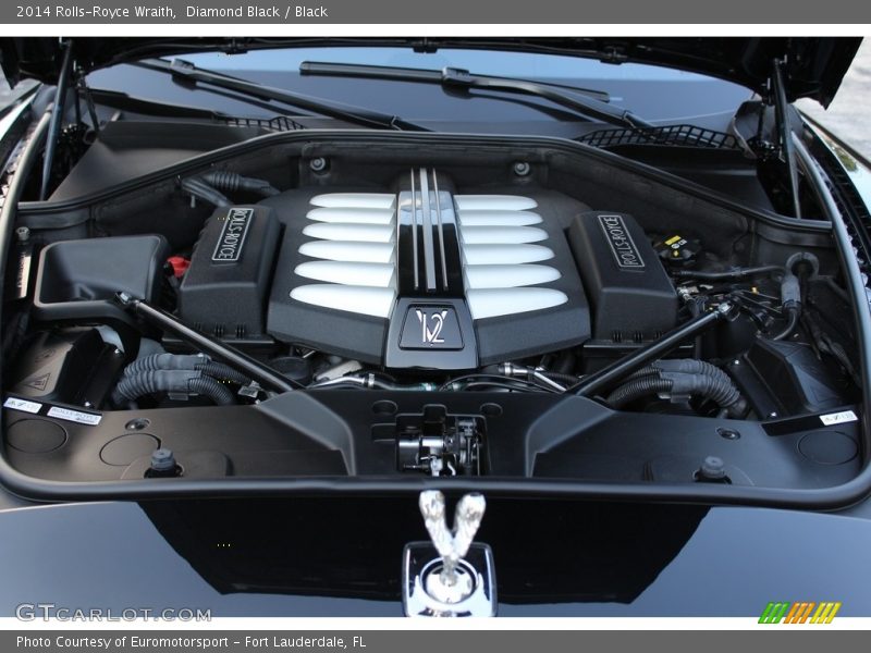  2014 Wraith  Engine - 6.6 Liter Twin Turbocharged DOHC 48-Valve VVT V12