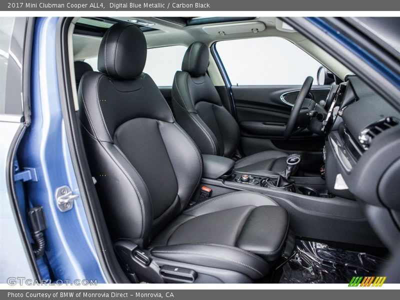 Digital Blue Metallic / Carbon Black 2017 Mini Clubman Cooper ALL4
