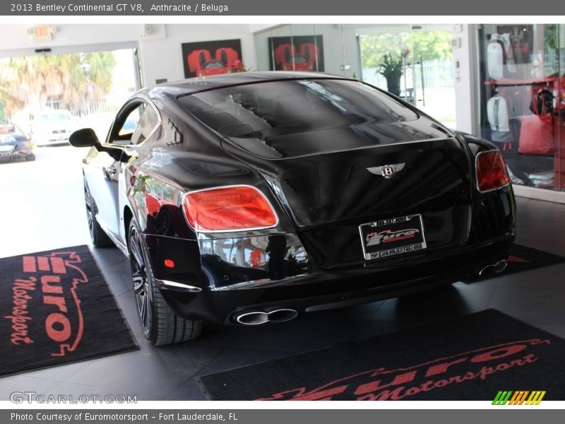 Anthracite / Beluga 2013 Bentley Continental GT V8