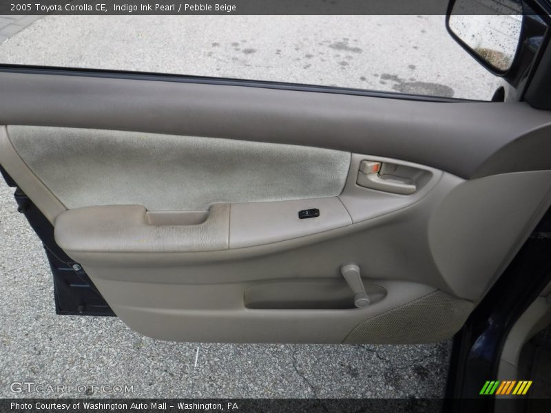 Indigo Ink Pearl / Pebble Beige 2005 Toyota Corolla CE
