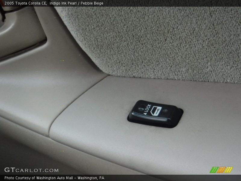 Indigo Ink Pearl / Pebble Beige 2005 Toyota Corolla CE