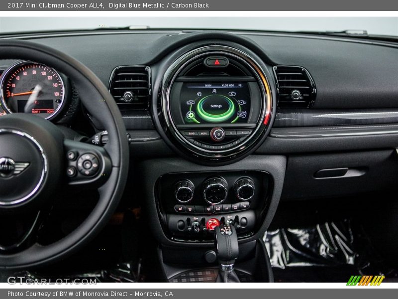 Digital Blue Metallic / Carbon Black 2017 Mini Clubman Cooper ALL4