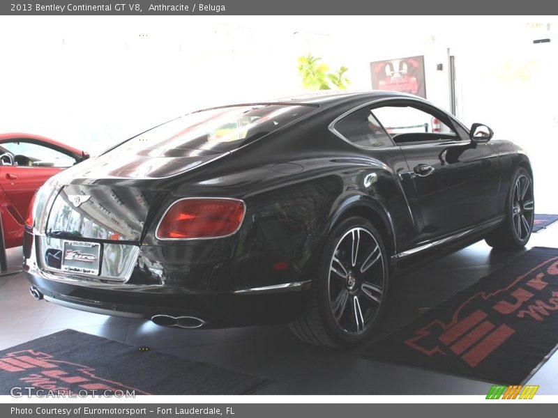 Anthracite / Beluga 2013 Bentley Continental GT V8