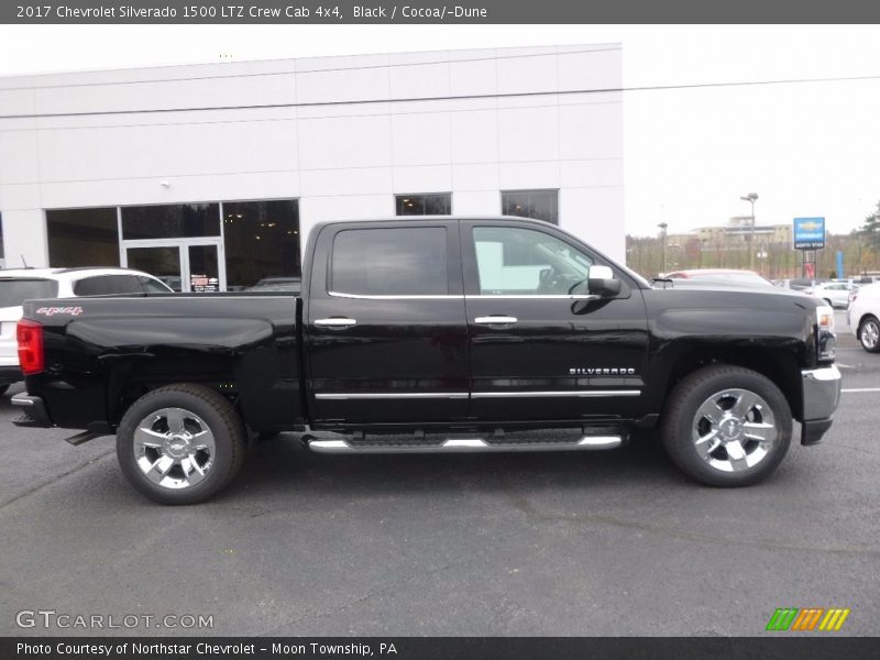 Black / Cocoa/­Dune 2017 Chevrolet Silverado 1500 LTZ Crew Cab 4x4