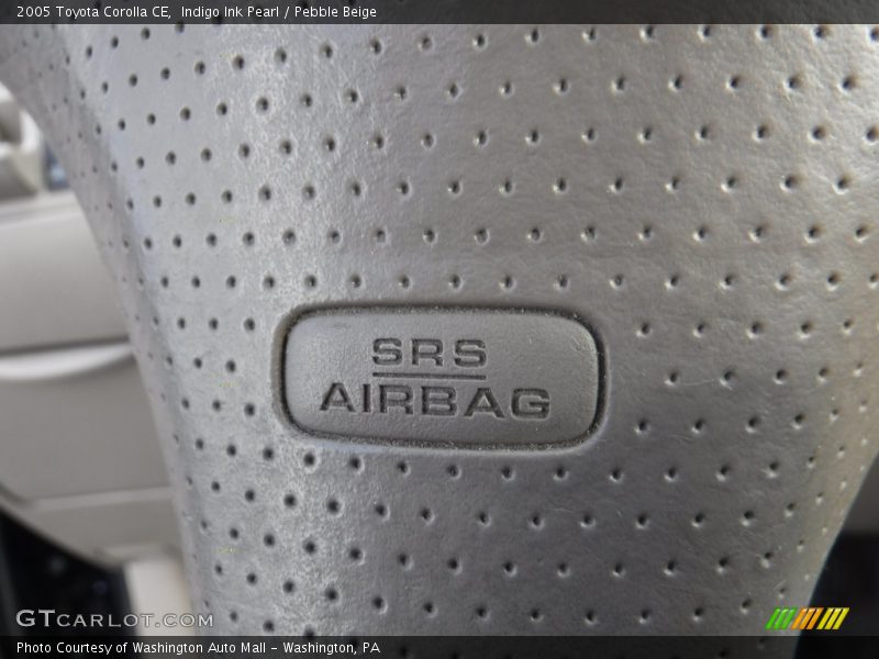 Indigo Ink Pearl / Pebble Beige 2005 Toyota Corolla CE