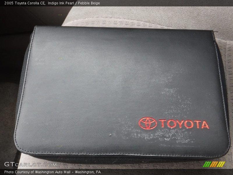 Indigo Ink Pearl / Pebble Beige 2005 Toyota Corolla CE