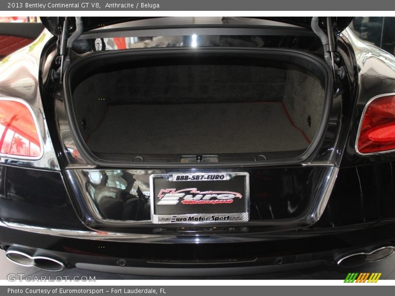 Anthracite / Beluga 2013 Bentley Continental GT V8