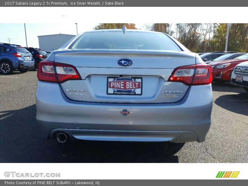 Ice Silver Metallic / Slate Black 2017 Subaru Legacy 2.5i Premium