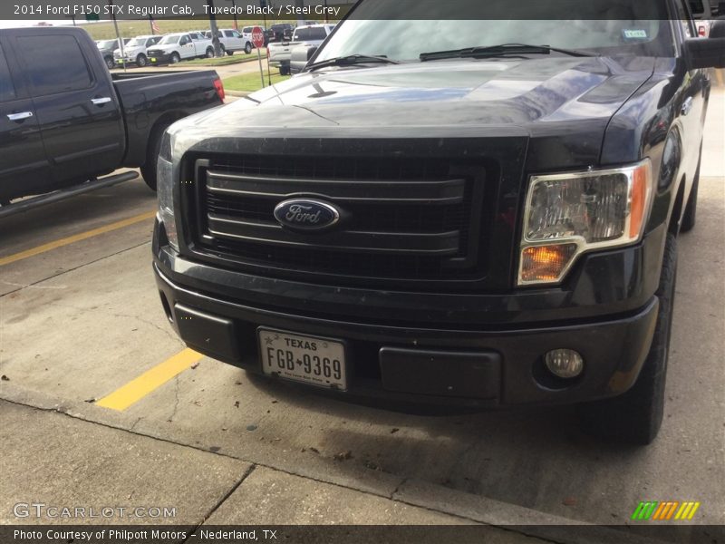 Tuxedo Black / Steel Grey 2014 Ford F150 STX Regular Cab