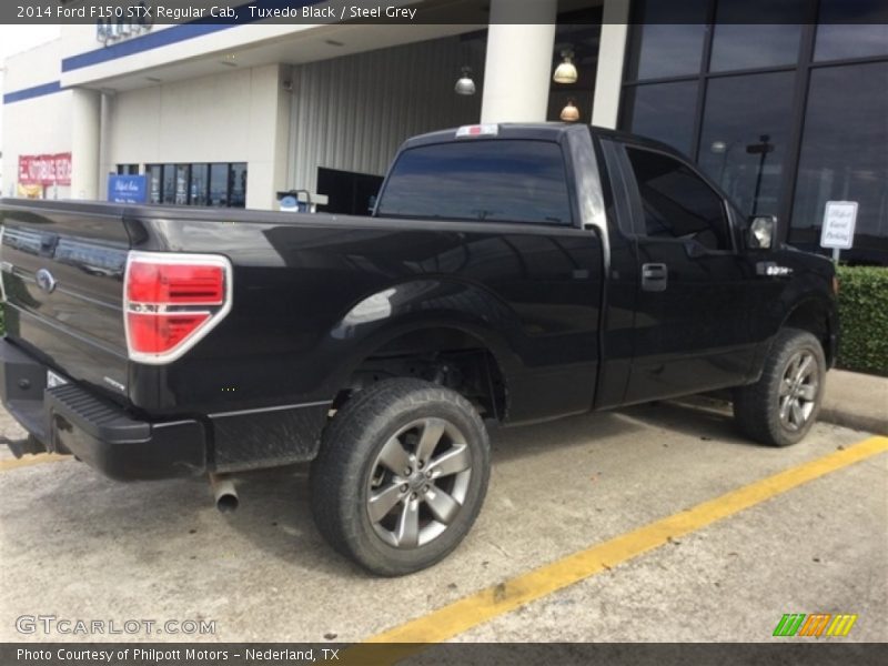 Tuxedo Black / Steel Grey 2014 Ford F150 STX Regular Cab