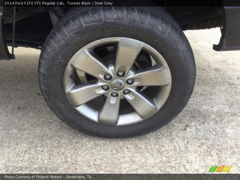 Tuxedo Black / Steel Grey 2014 Ford F150 STX Regular Cab