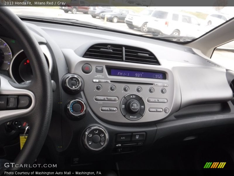 Milano Red / Gray 2013 Honda Fit