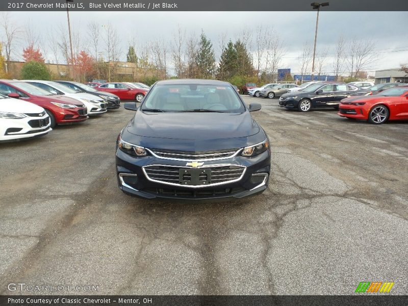 Blue Velvet Metallic / Jet Black 2017 Chevrolet Malibu LS