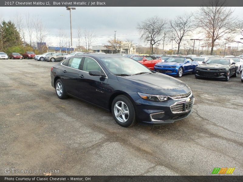 Blue Velvet Metallic / Jet Black 2017 Chevrolet Malibu LS
