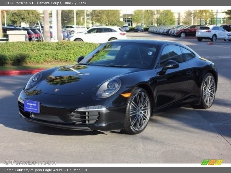Black / Black 2014 Porsche 911 Carrera Coupe